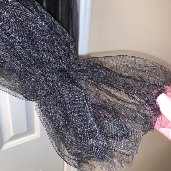 Shein Tulle Sleeve Blouse XL New without tags - Picture 7 of 13